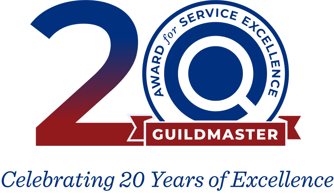 GuildMaster 20 Seal - Celebrating 20 Years of Excellence